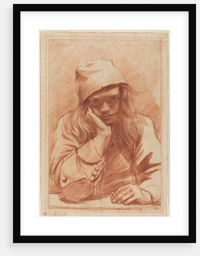 Self-Portrait by Dirk-Theodor Helmbrecker