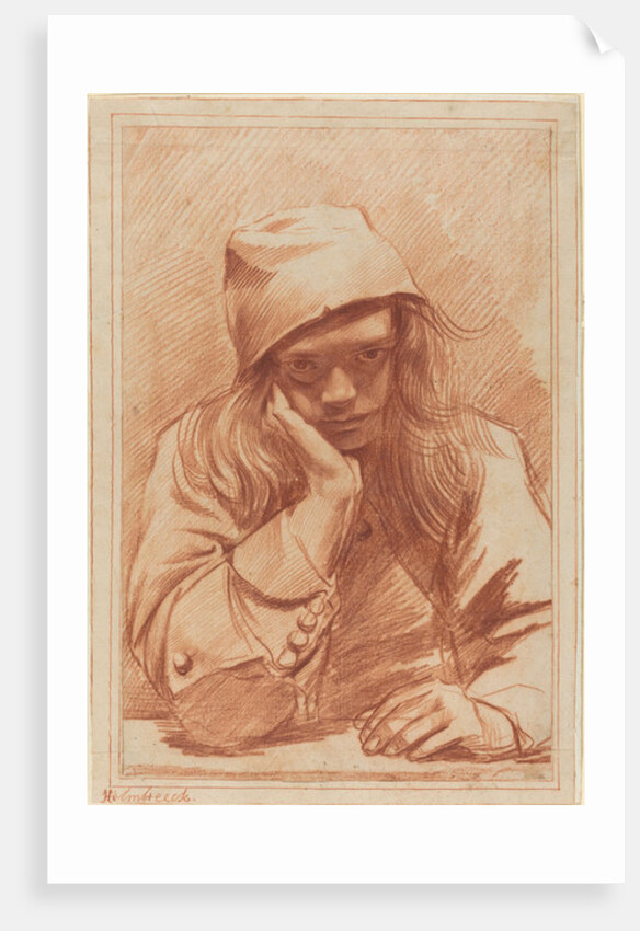 Self-Portrait by Dirk-Theodor Helmbrecker