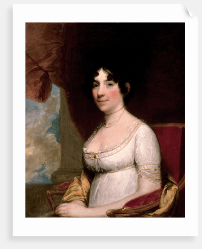 Mrs. Dolley Madison, 1804 by Gilbert Stuart