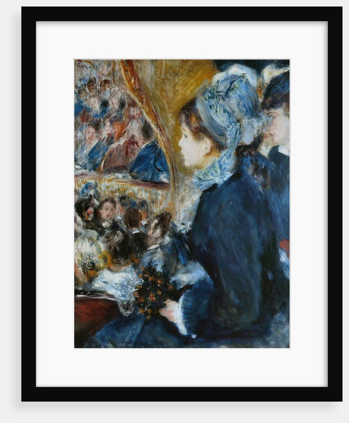 At the Theatre, 1876-7 by Pierre Auguste Renoir