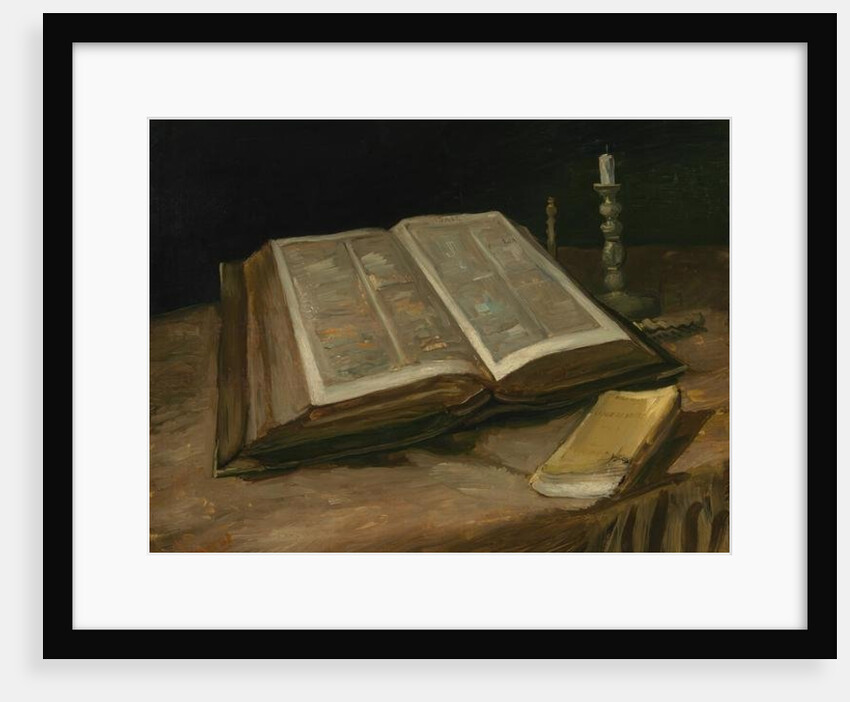 Still Life with Bible, 1885 by Vincent van Gogh