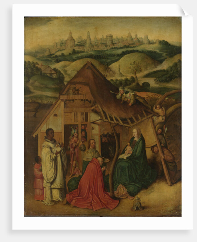 Adoration of the Magi, early 17th century by Hieronymus Bosch (after)