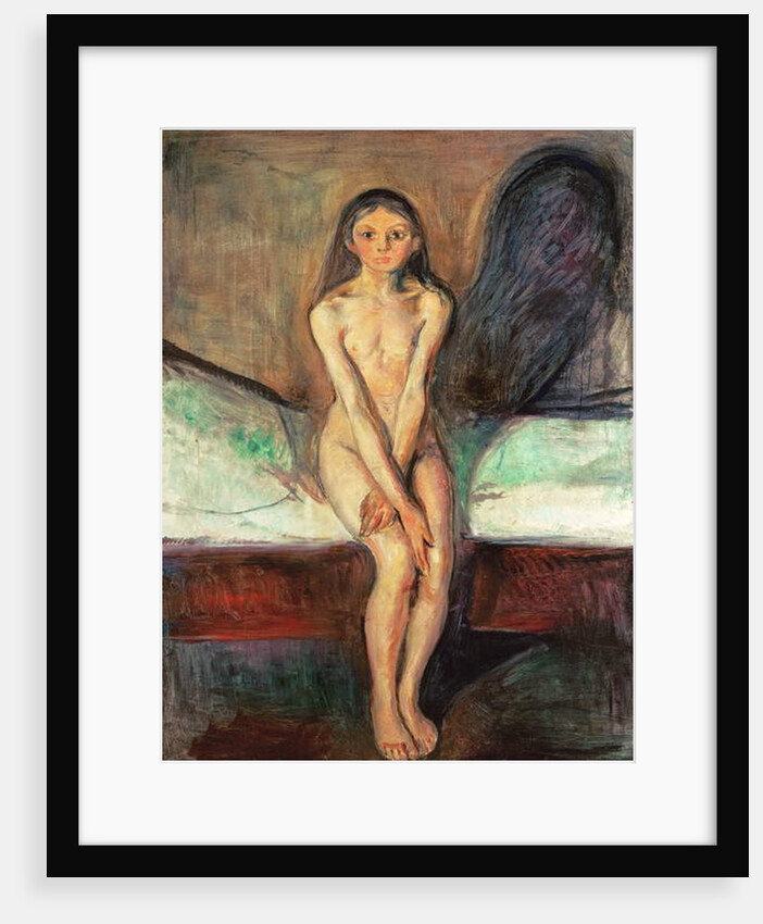 Puberty, 1894 by Edvard Munch