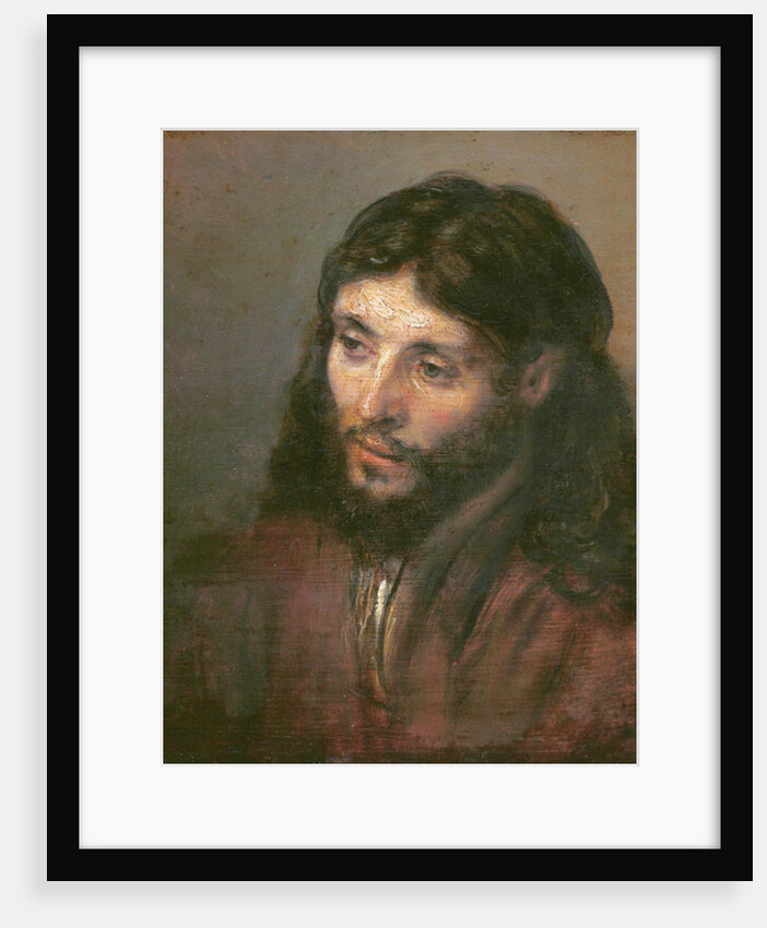 Head of Christ, c.1648 by Rembrandt Harmensz. van Rijn