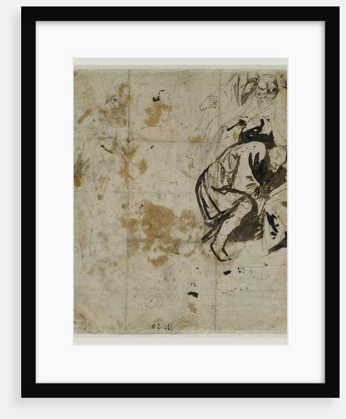 Partial Study of the Entombment by Anthony van Dyck