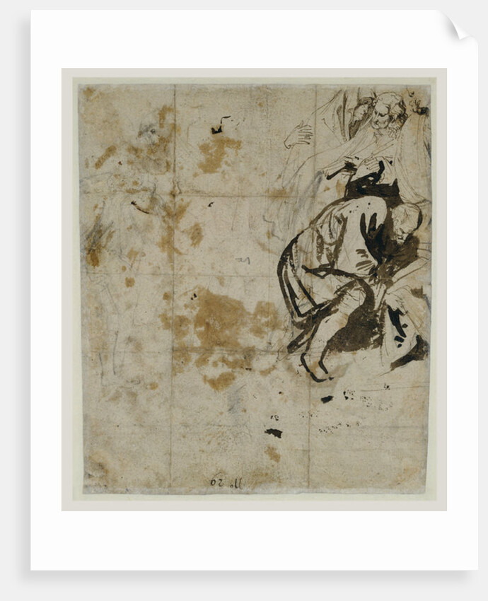 Partial Study of the Entombment by Anthony van Dyck