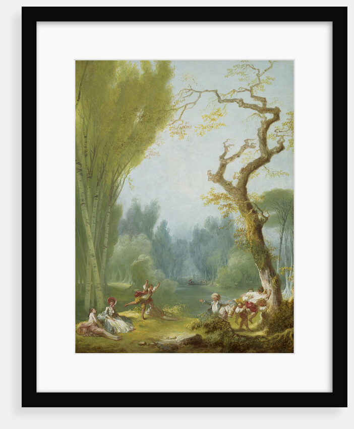 A Game of Horse and Rider, c.1775-80 by Jean-Honore Fragonard