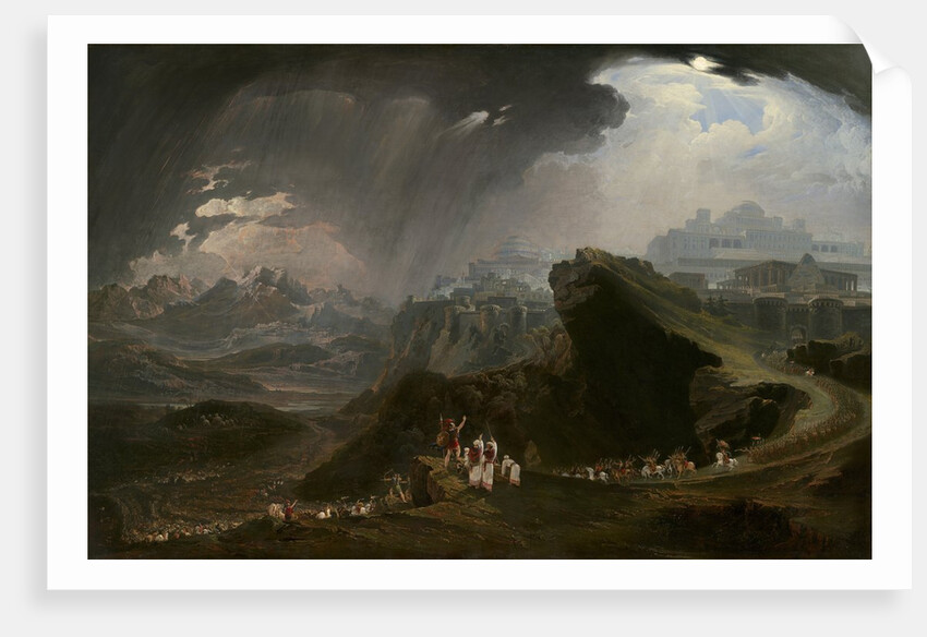 Joshua Commanding the Sun to Stand still upon Gibeon, 1816 by John Martin