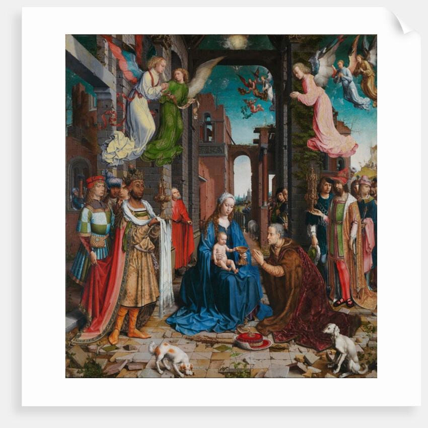 Adoration of the Magi, 1510-5 by Jan Gossaert