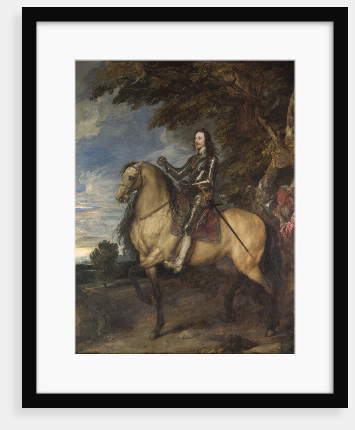Equestrian Portrait of Charles I, c.1637-8 by Anthony van Dyck