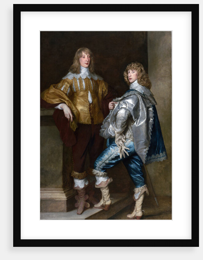 Lord John Stuart and his brother Lord Bernard Stuart c.1638 by Anthony van Dyck