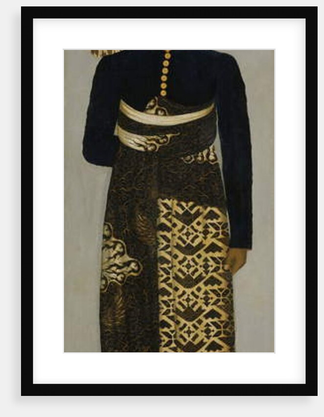 Javanese court official, c.1820-70 by Javanese School