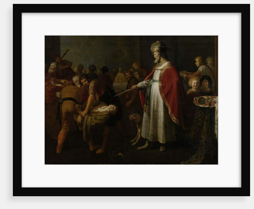 The Parable of the Unworthy Wedding Guest, 1630-51 by Jacob Adriaensz Backer