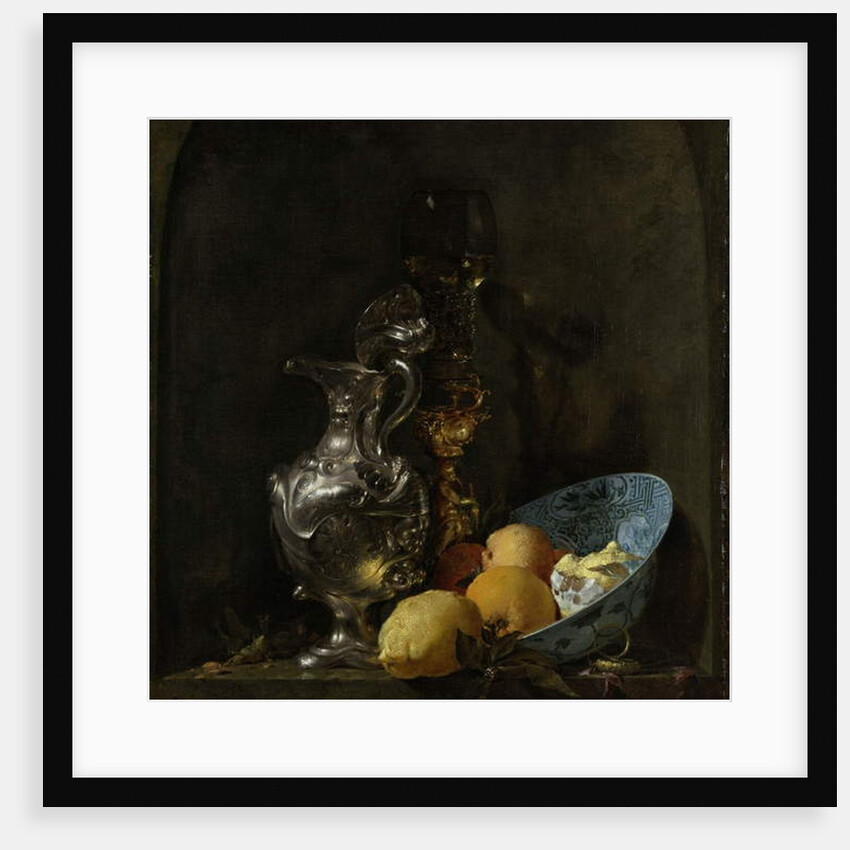 Still life with silver ewer, 1655-60 by Willem Kalf