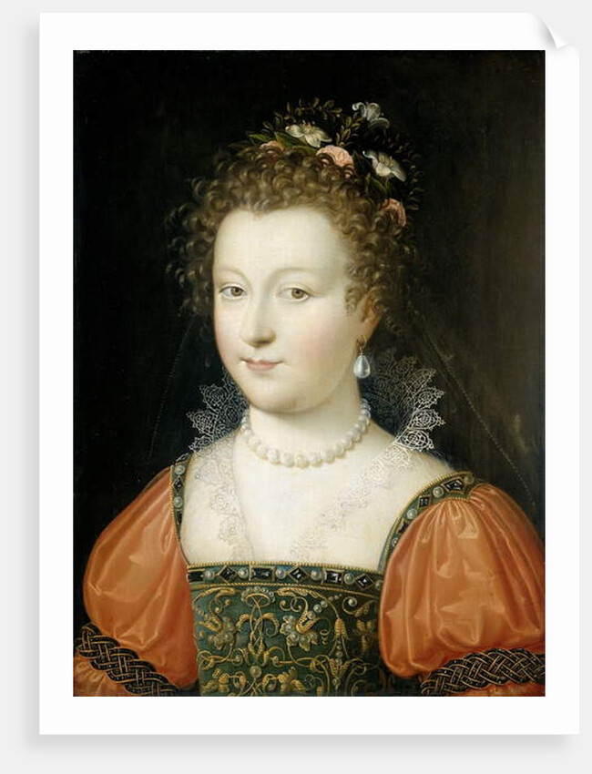 Portrait of a Woman, 1550-74 by Fontainebleau School