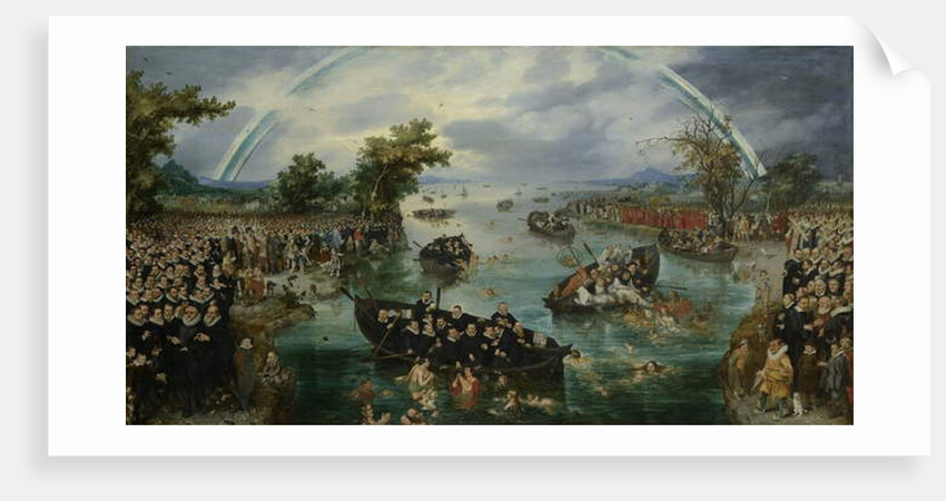 Fishing for Souls, 1614 by Adriaen Pietersz. van de Venne