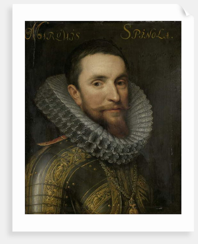 Portrait of Ambrogio Spinola, c.1609-33 by Michiel Jansz. van Miereveld