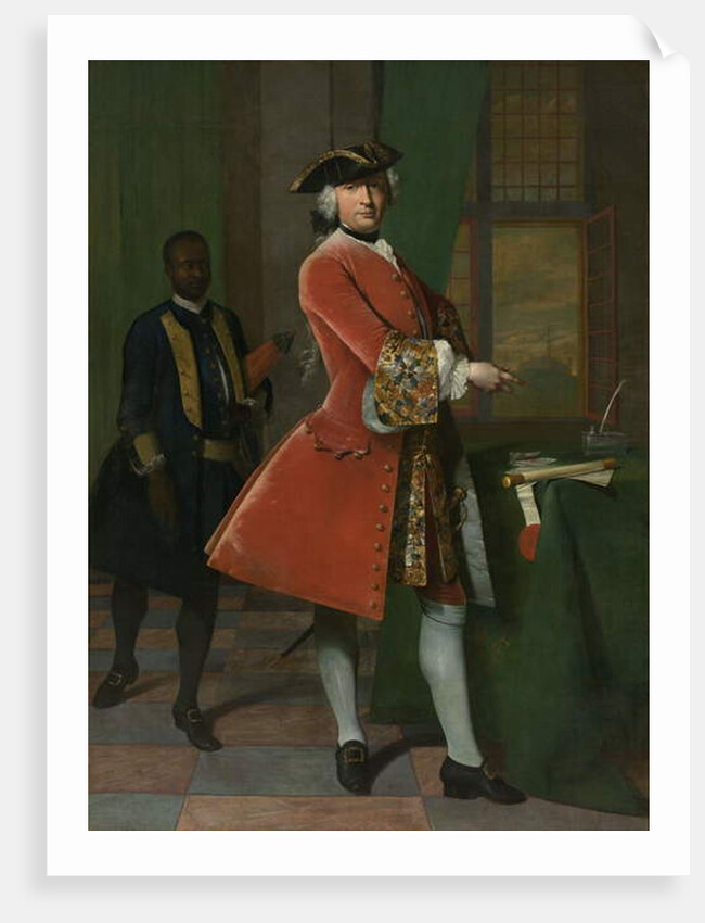 Portrait of Jan Pranger, 1742 by Frans van der Mijn