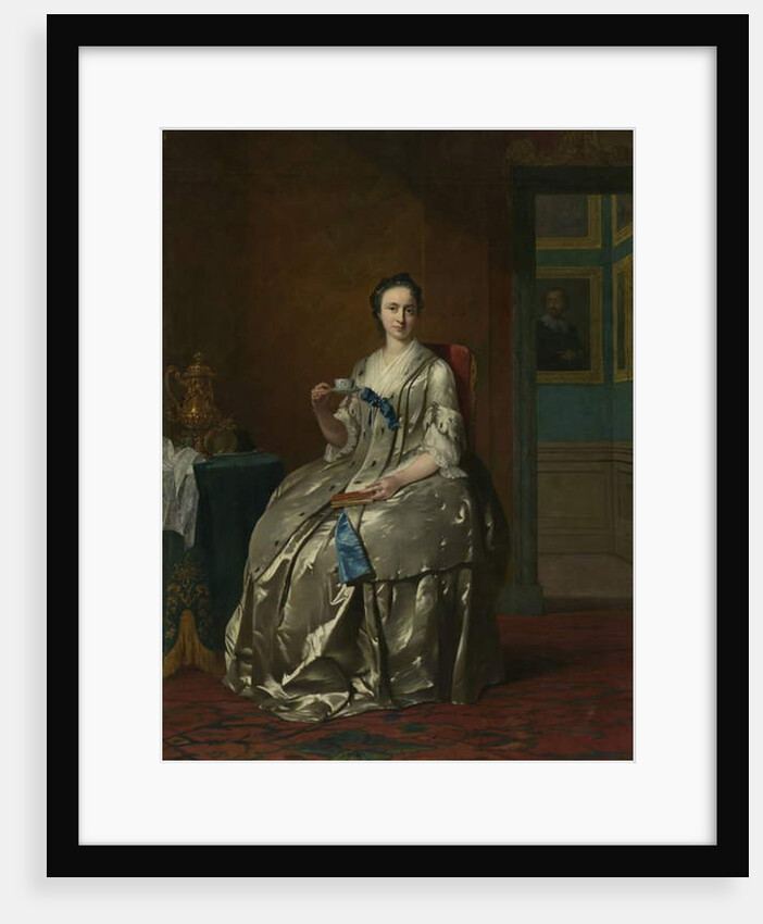 Portrait of Machteld Muilman, c.1745-7 by Frans van der Mijn