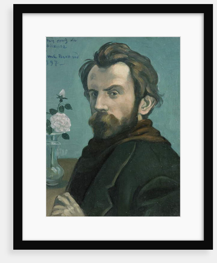 Self portrait, 1897 by Emile Bernard