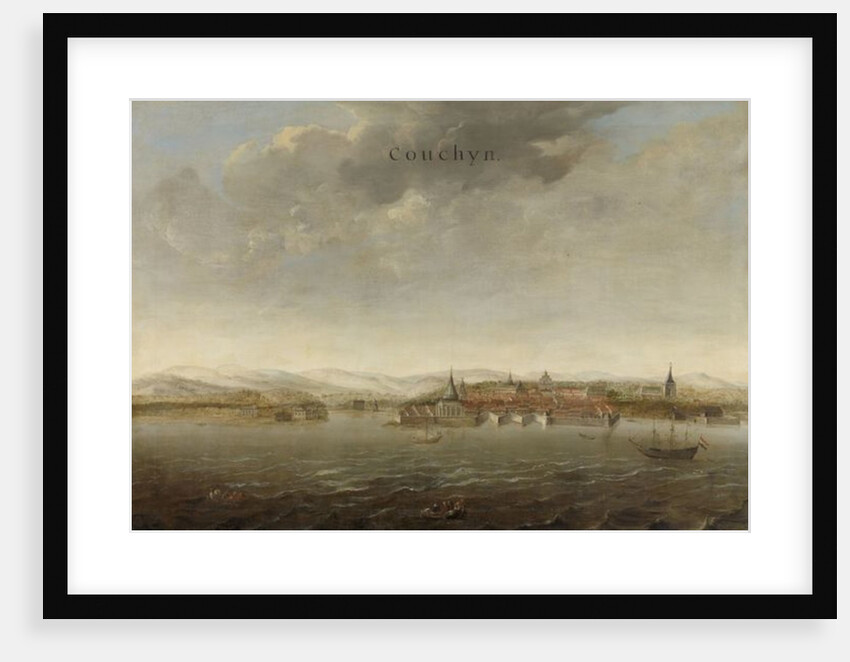 View of Cochin on the Malabar Coast of India, c.1662-3 by Johannes Vinckeboons