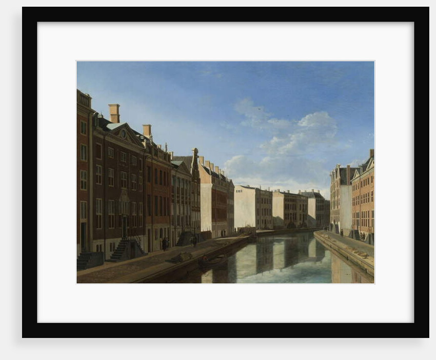 The ‘Golden Bend’ in the Herengracht, Amsterdam from the East, 1671-2 by Gerrit Adriaensz Berckheyde