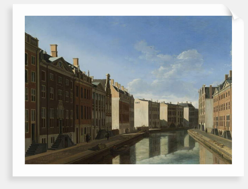 The ‘Golden Bend’ in the Herengracht, Amsterdam from the East, 1671-2 by Gerrit Adriaensz Berckheyde