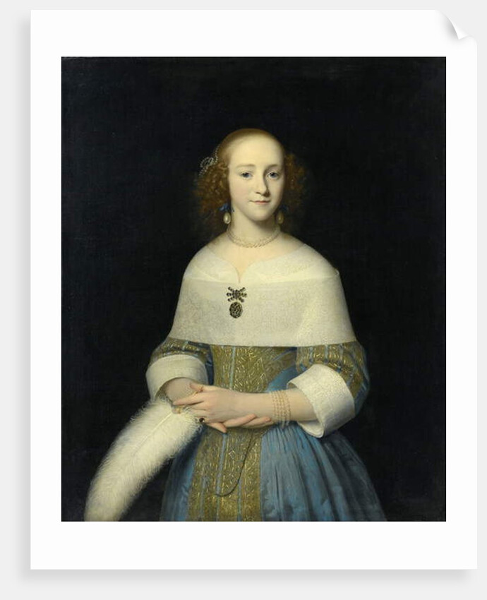 Portrait of a young lady, 1656 by Isaac Luttichuys