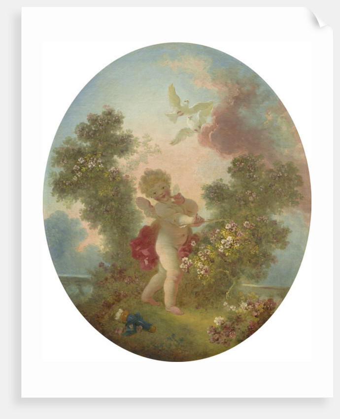 Love the Sentinel, c.1773-76 by Jean-Honore Fragonard