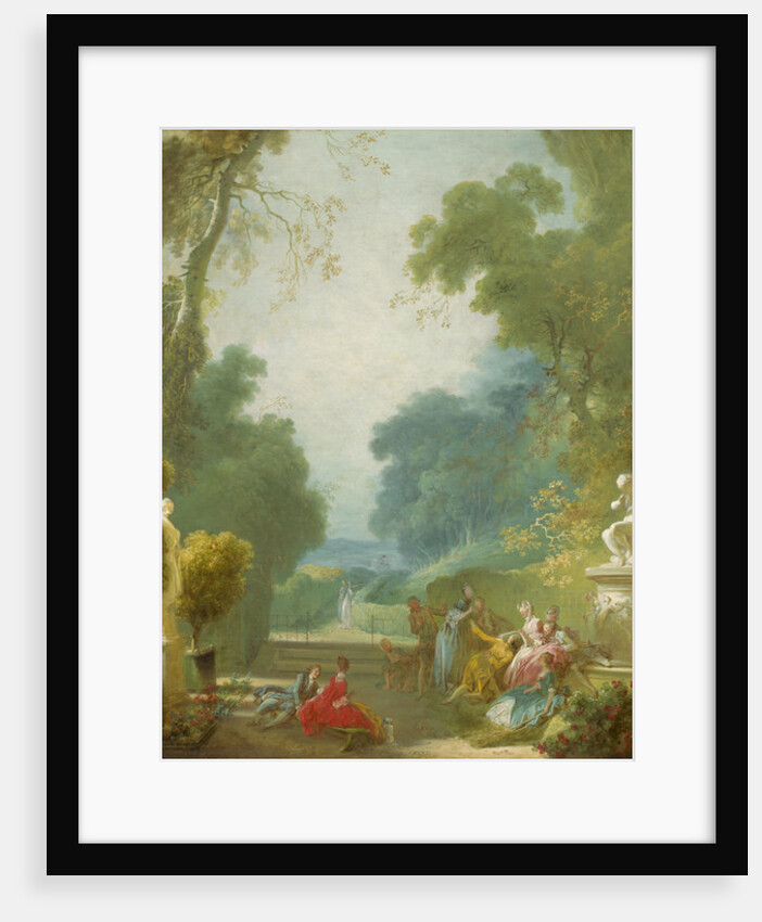 A Game of Hot Cockles, c.1775-80 by Jean-Honore Fragonard