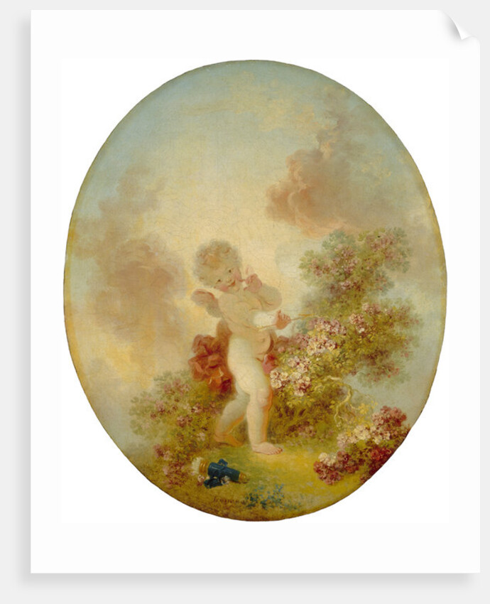 Love the Sentinel, c.1773-76 by Jean-Honore Fragonard