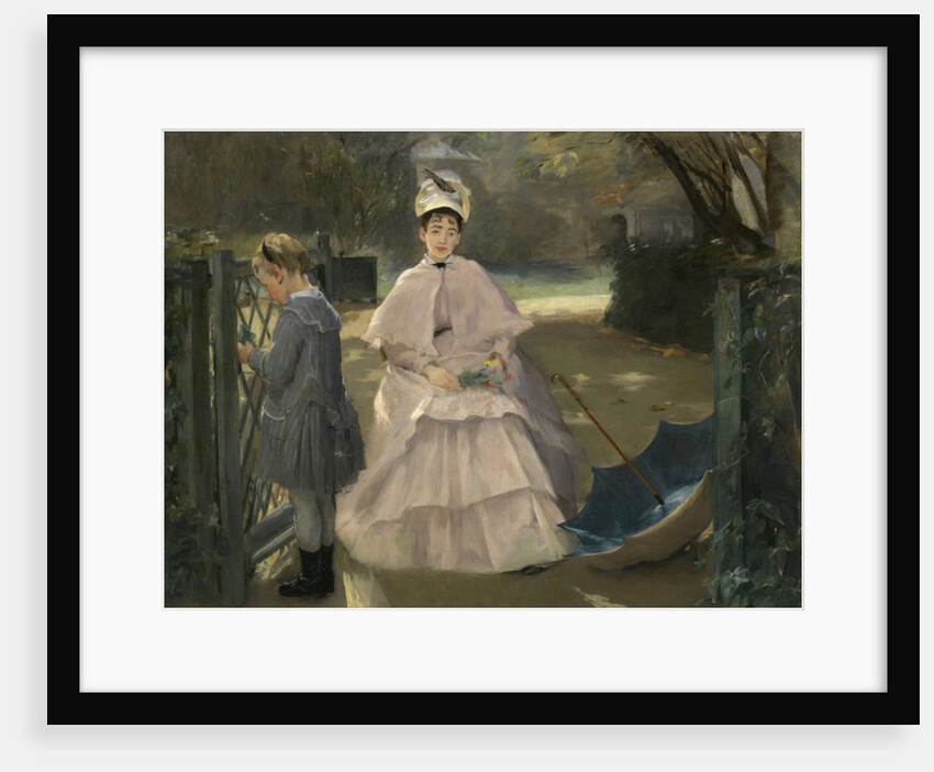 Nanny and Child, 1877-8 by Eva Gonzales