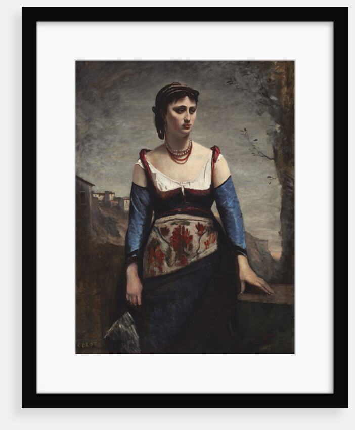 Agostina, 1866 by Jean Baptiste Camille Corot