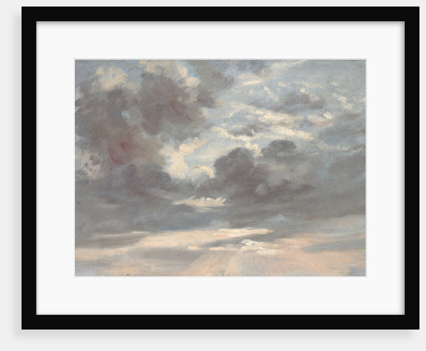 Cloud Study: Stormy Sunset, 1821-2 by John Constable