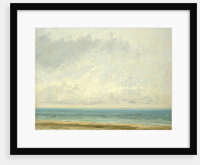 Calm Sea, 1866 by Gustave Courbet