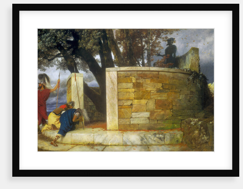 The Sanctuary of Hercules, 1884 by Arnold Bocklin
