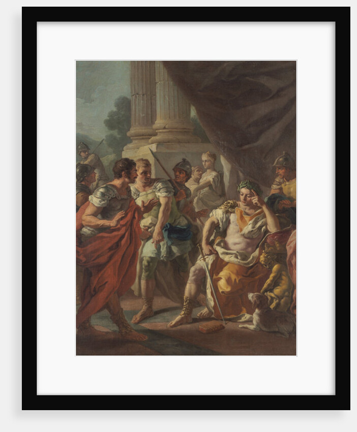 Alexander Condemning False Praise, 1760-9 by Francesco de Mura
