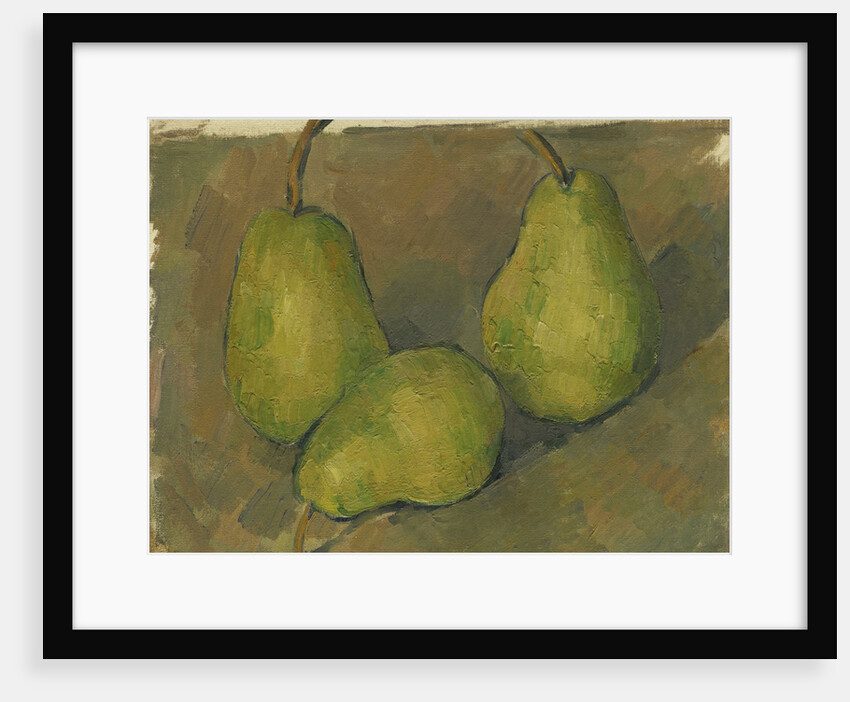 Three Pears, 1878-9 by Paul Cezanne