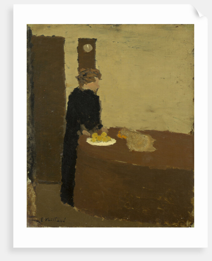 Woman in Black, c.1891 by Edouard Vuillard