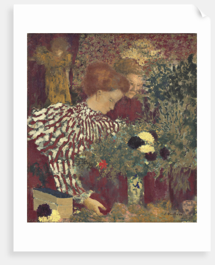 Woman in a Striped Dress, 1895 by Edouard Vuillard