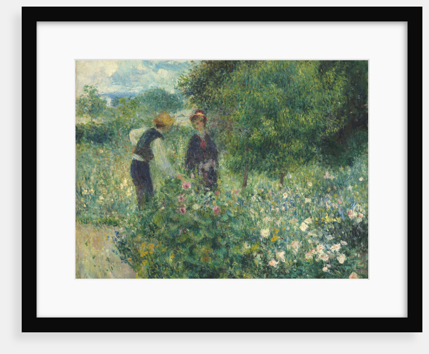 Picking Flowers, 1875 by Pierre Auguste Renoir