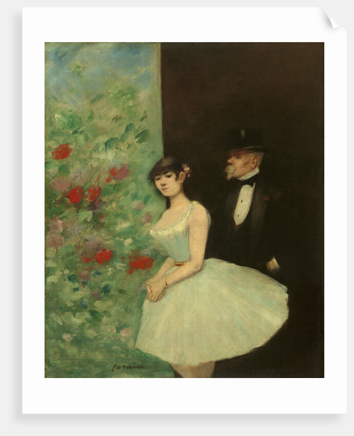 Behind the Scenes, c.1880 by Jean Louis Forain