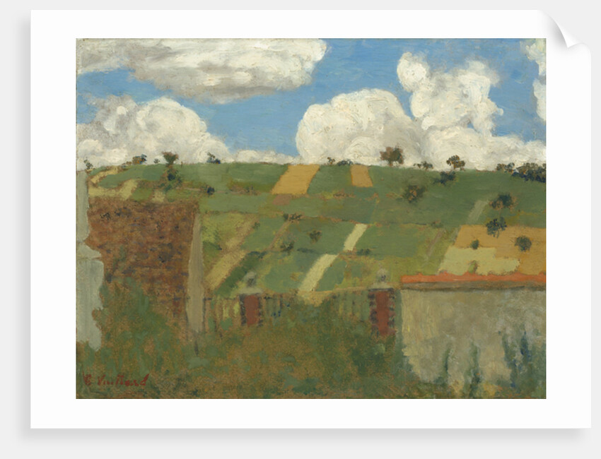 Landscape of the Ile-de-France, c.1894 by Edouard Vuillard