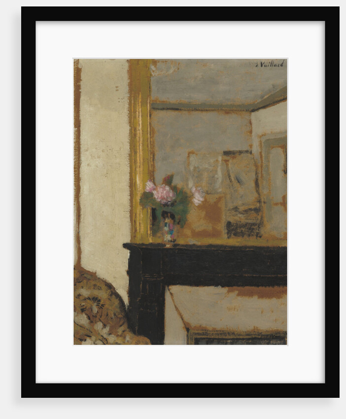 Vase of Flowers on a Mantelpiece, c.1900 by Edouard Vuillard
