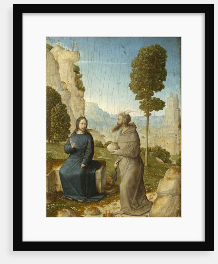 Temptation Of Christ In The Wilderness, c.1500-4 by Juan de Flandes
