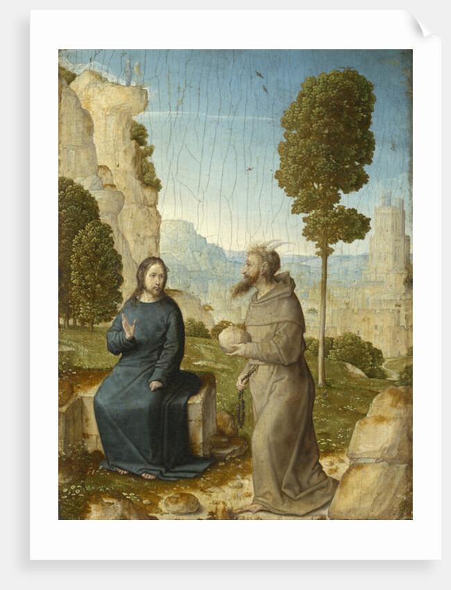 Temptation Of Christ In The Wilderness, c.1500-4 by Juan de Flandes