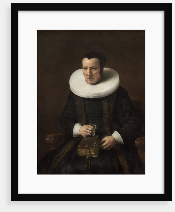 Old Lady with a Book, 1647 by Rembrandt Harmensz. van Rijn