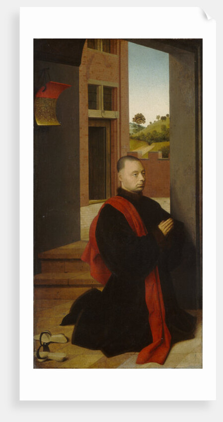 Portrait of a Male Donor, c.1455 by Petrus Christus