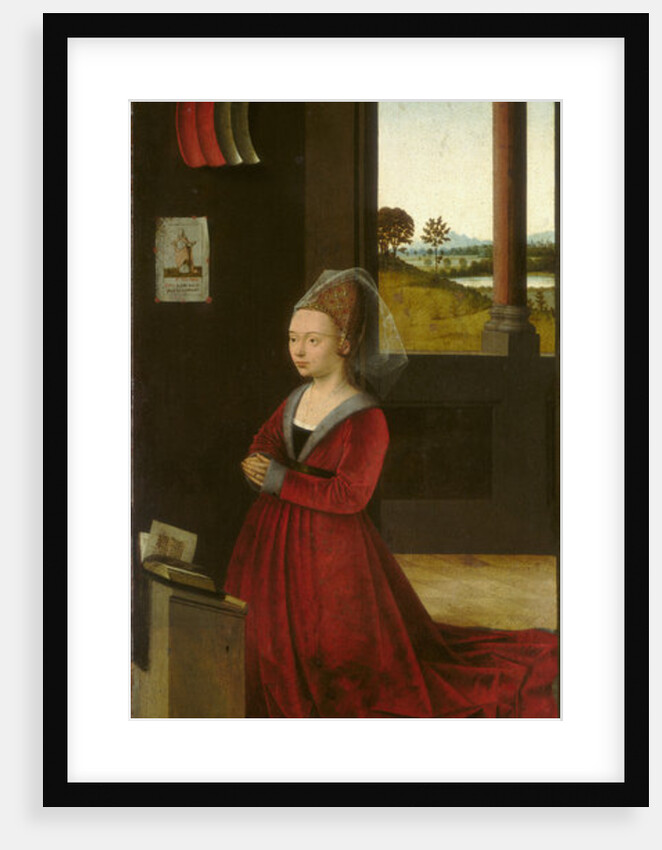 Portrait of a Female Donor, c.1455 by Petrus Christus