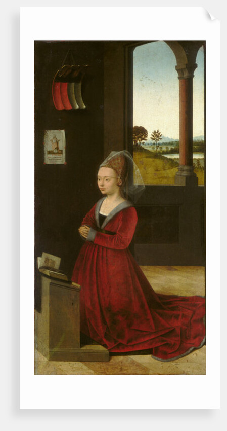 Portrait of a Female Donor, c.1455 by Petrus Christus